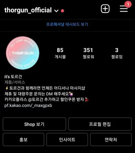 프로필 내 인사이트는 게시물별 인사이트가 아닌 인스타 프로필 하나의 인사이트를 통합적으로 보여준다.JPG