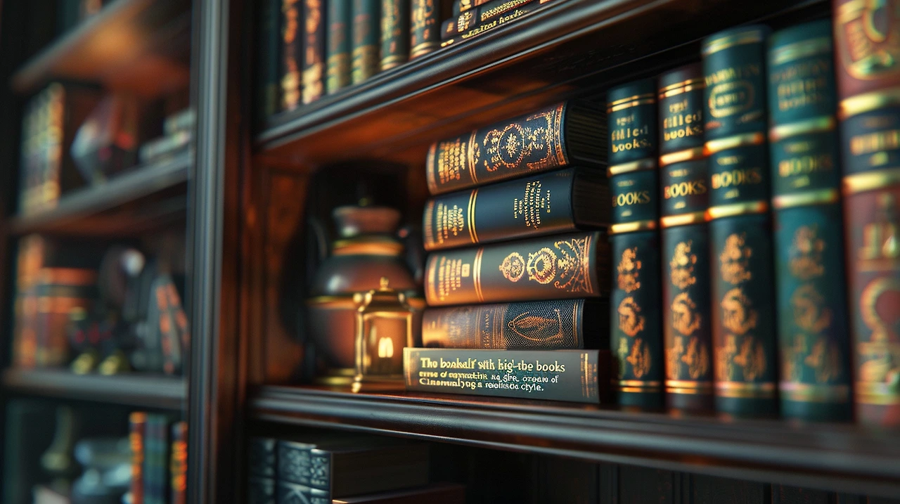 gongja6846_A_luxurious_bookshelf_filled_with_high-quality_books_5c83e51b-4d4e-4c44-b31a-73b761e588c2.png?ex=663aeea1&is=66399d21&hm=3ec246ff0fdc9b50759d300356bf1b081b897b90bb9772b6a4f4a1a696051e61&=