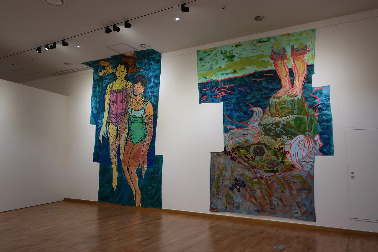 방정아, 물속 나한들.JPG