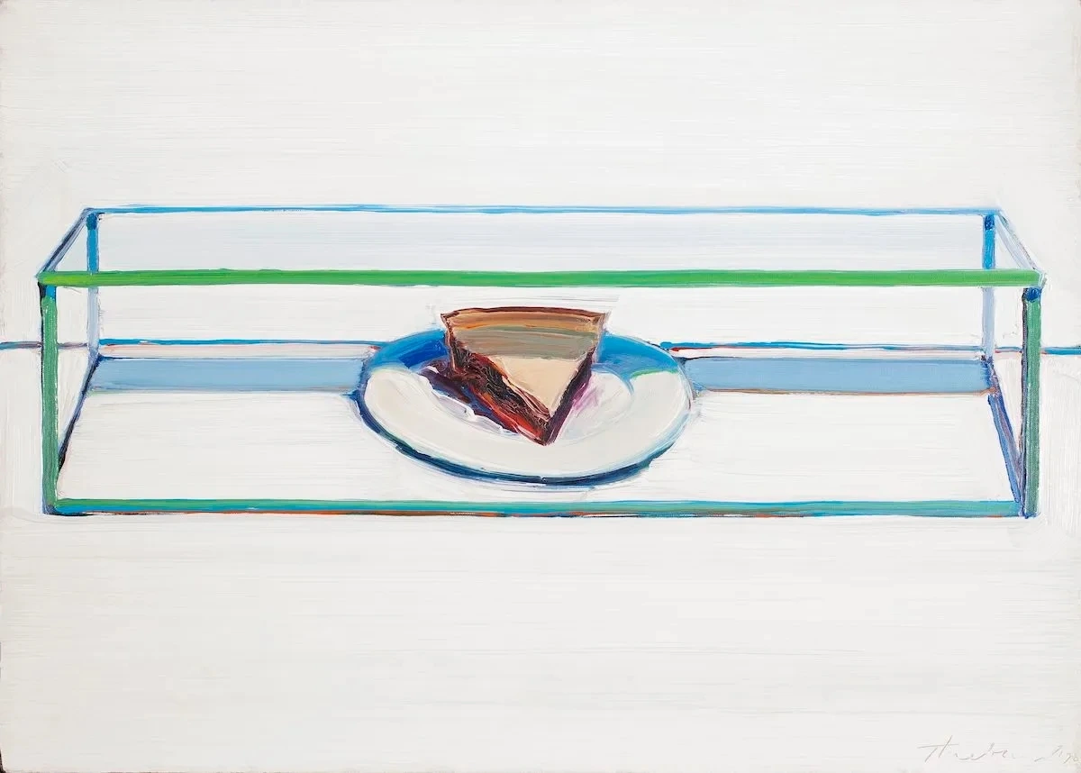 Thiebaud, Caged Pie, 1962.jpeg