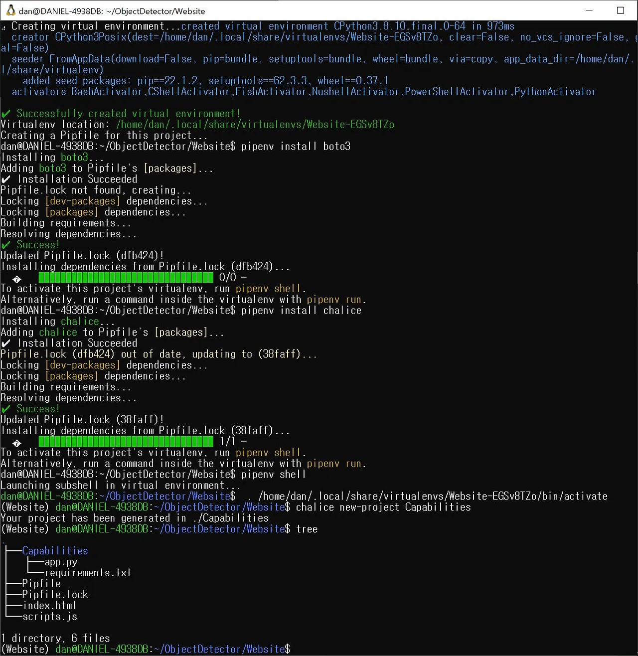 가상환경_오케스트레이션 계층 생성(AWS 챌리스 프로젝트).JPG