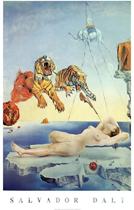 잠들기직전석류주변을날아다니는벌에의해 야기된 꿈.jpeg