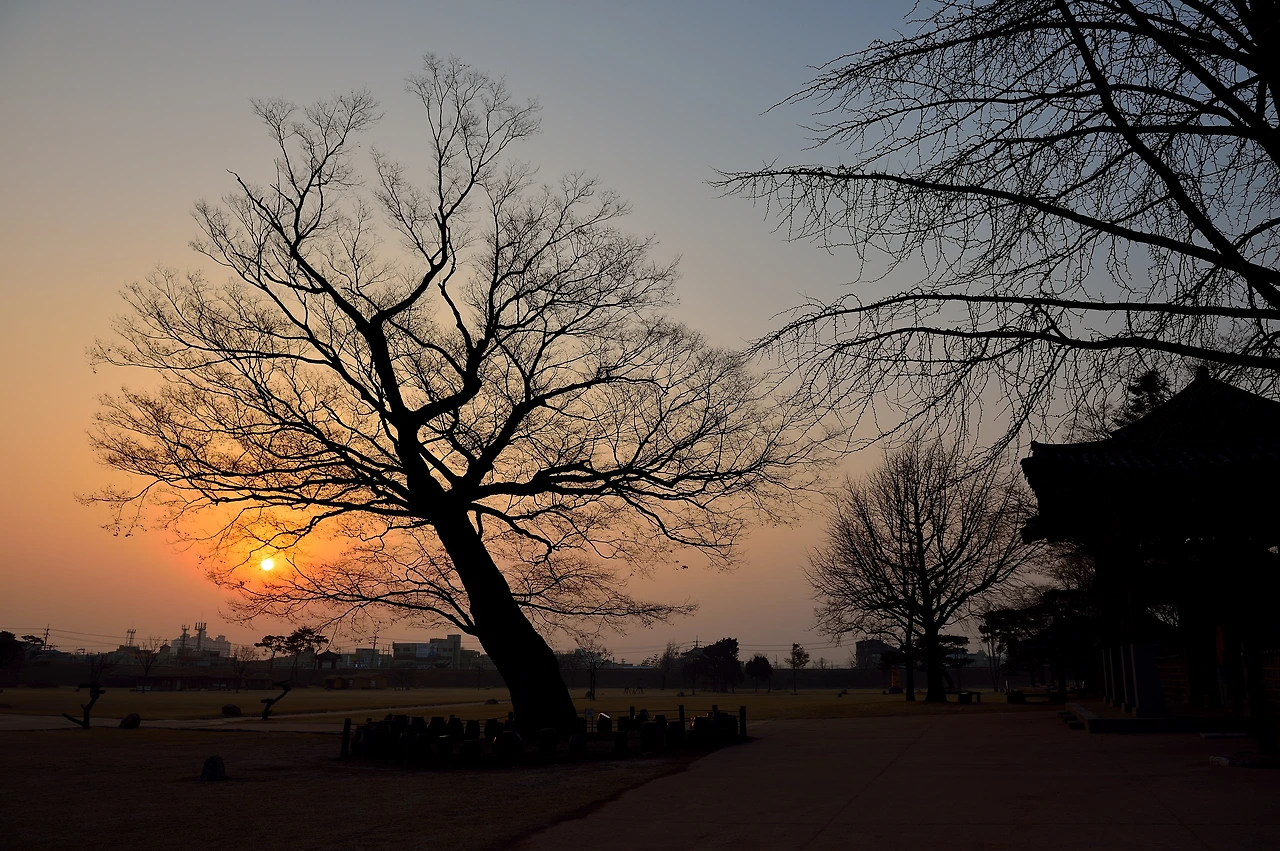 해미읍성 일몰-140315.JPG
