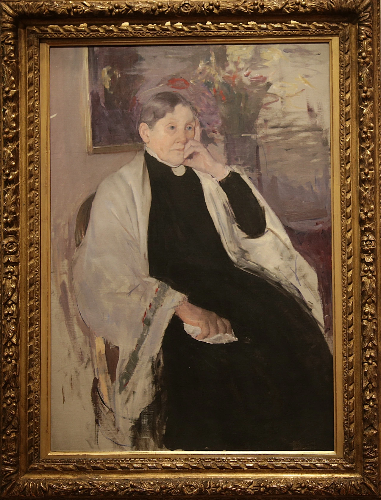 메리 카시트 아티스트의 어머니 1885.JPG