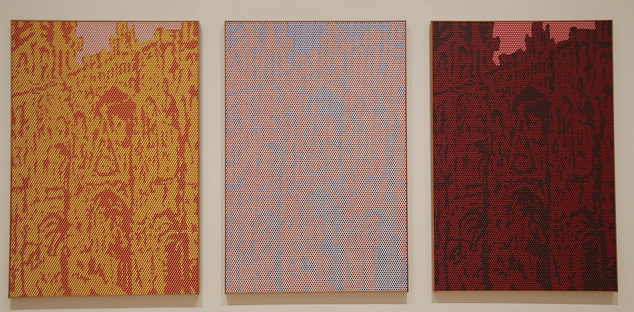 로이 리히텐슈타인 루앙 성당 set 5 1969.JPG