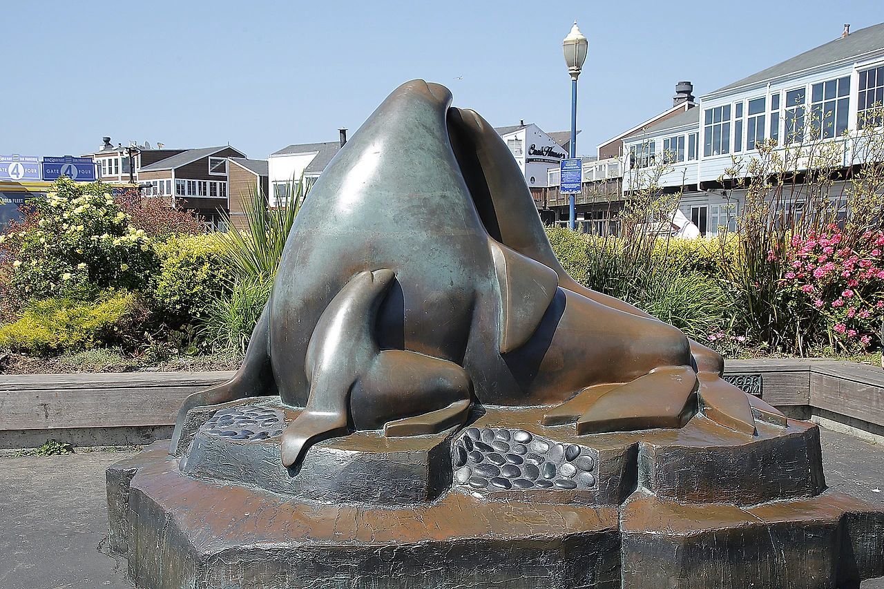 바다사자 동상.JPG