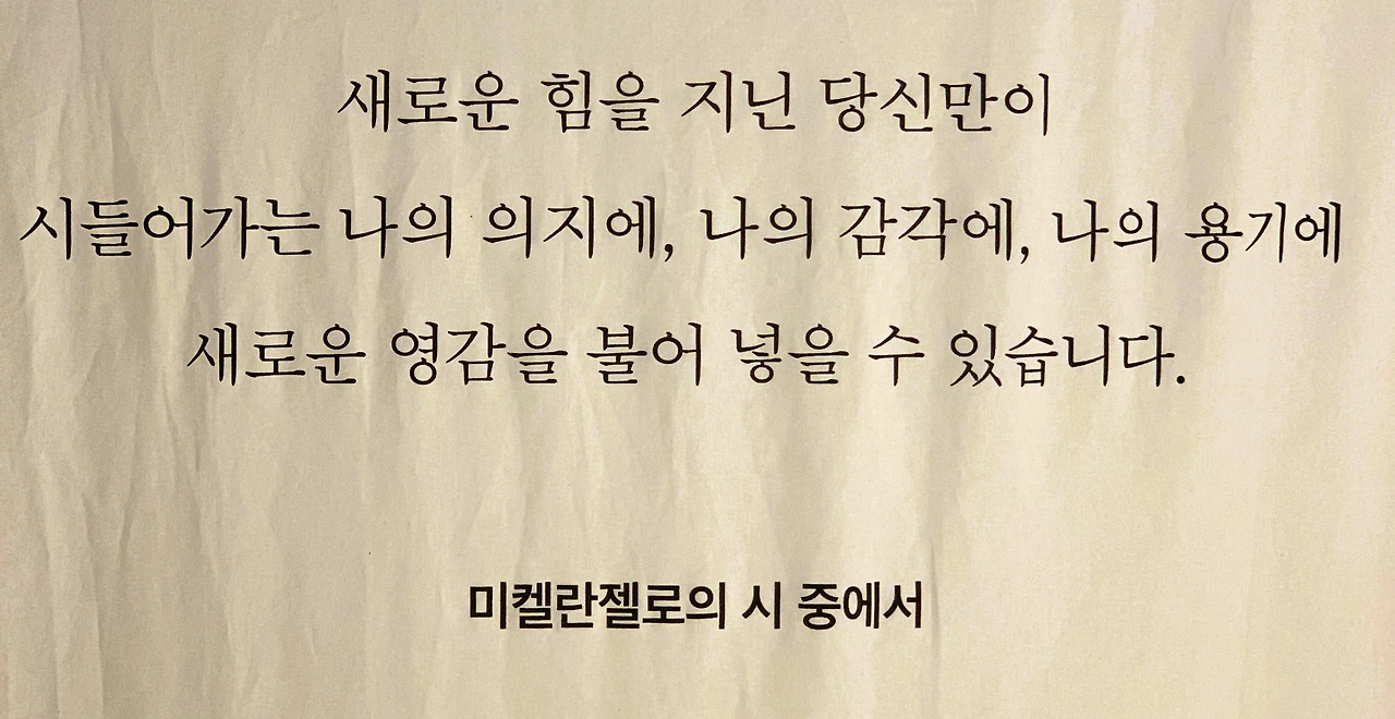 5. 시작이 반이다_미켈란젤로 특별전.JPG