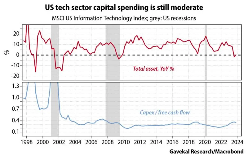 Technology sector Capex-to-FCF 1998 to 2024Q1.jpeg