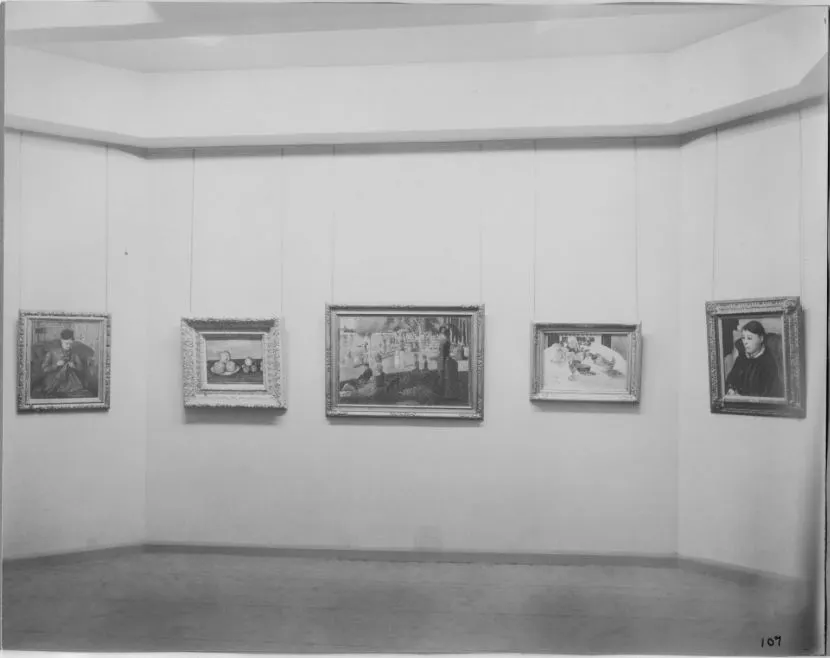 moma의 인상주의 전시실 전경.JPG