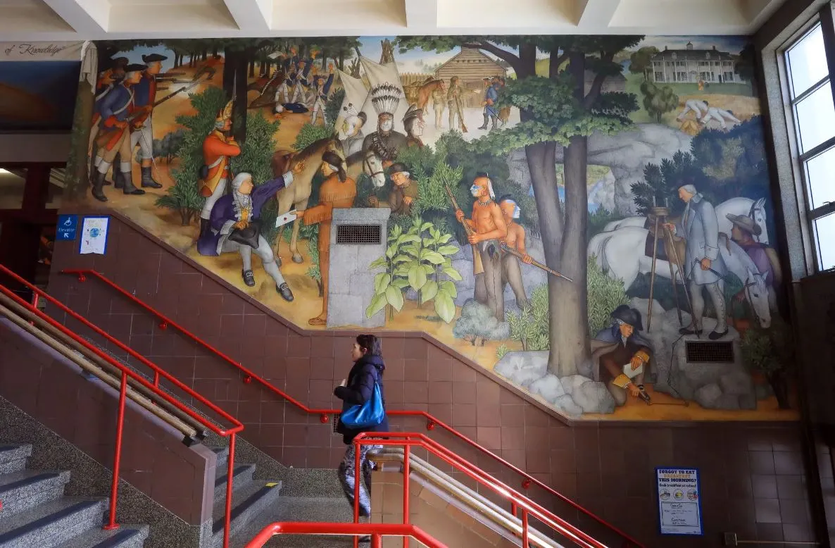 샌프란시스코 고등학교 벽화 (뉴욕타임스).JPG