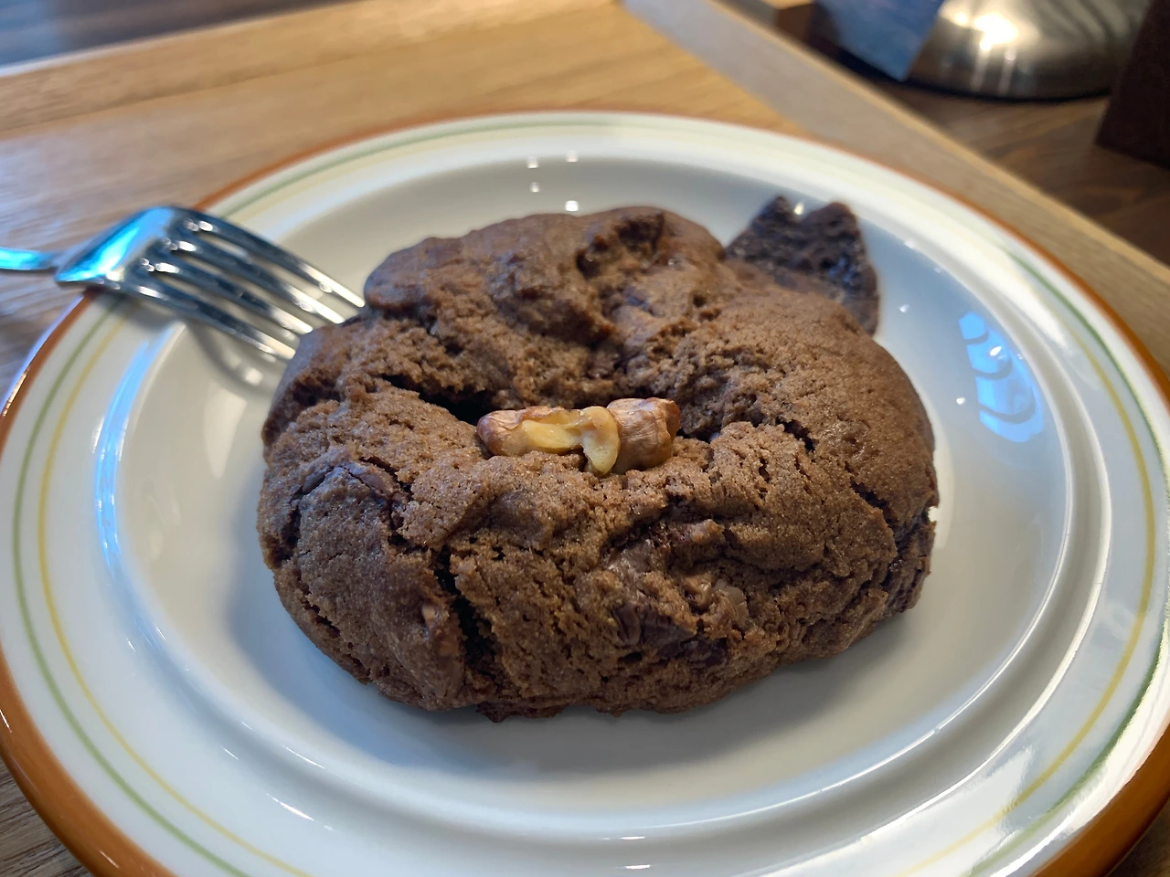 브런치스토리 나는 나를 사랑한다 남해 카페 초코 쿠키.JPG