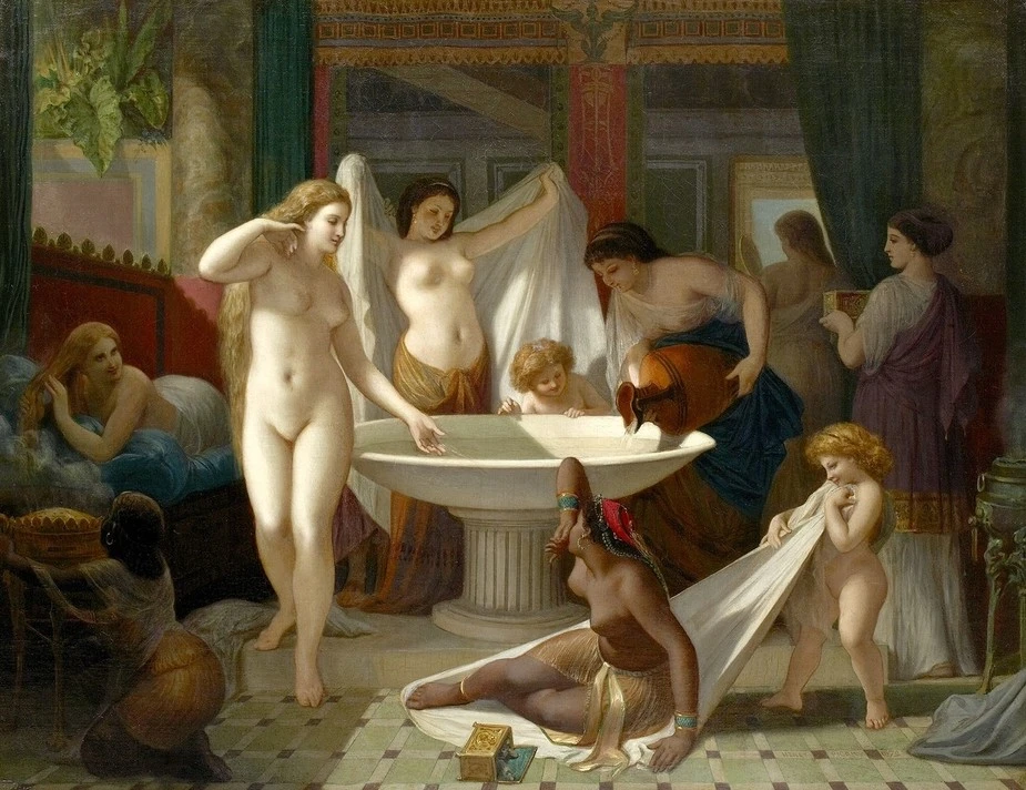 young women bathing.JPG