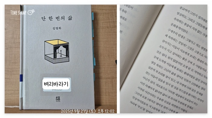 단 한번의 삶 사진.PNG