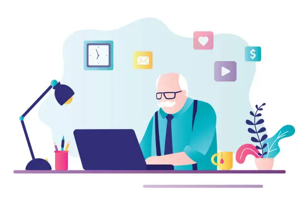 %EB%85%B8%EC%9D%B8-%ED%9A%8C%EC%83%89-%EB%A8%B8%EB%A6%AC-%EC%82%AC%EC%97%85%EA%B0%80%EB%8A%94-%EB%85%B8%ED%8A%B8%EB%B6%81%EC%97%90%EC%84%9C-%EC%9E%91%EB%8F%99%ED%95%A9%EB%8B%88%EB%8B%A4-%EB%82%A8%EC%84%B1-%EC%97%B0%EA%B8%88-%EC%9D%80-%EB%B0%94%ED%83%95-%ED%99%94%EB%A9%B4%EC%97%90-%EC%95%89%EC%95%84-%EC%9E%91%EB%8F%99.jpg?s=612x612&w=0&k=20&c=GMPO-YUkO799J_Szam5bOg4Lso-bQ6723OXoJmmGA20=