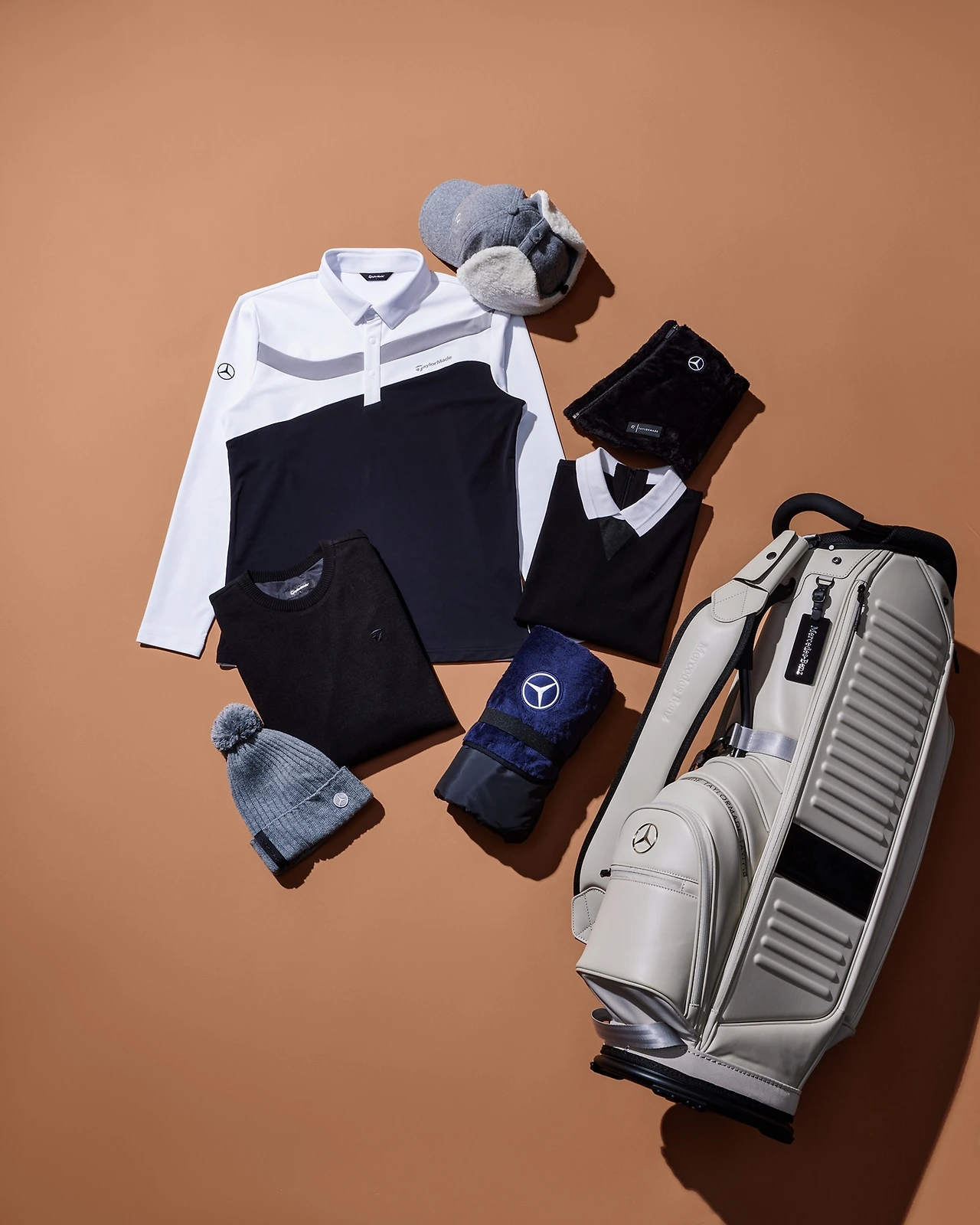 [사진 1] 메르세데스-벤츠 코리아, 글로벌 골프 브랜드 테일러메이드와 2022 FW 시즌 신제품 출시 1.JPG