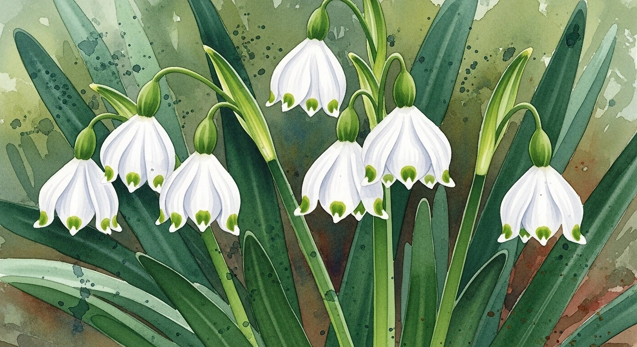 스노플레이크(Snowflake, 은방울수선화)