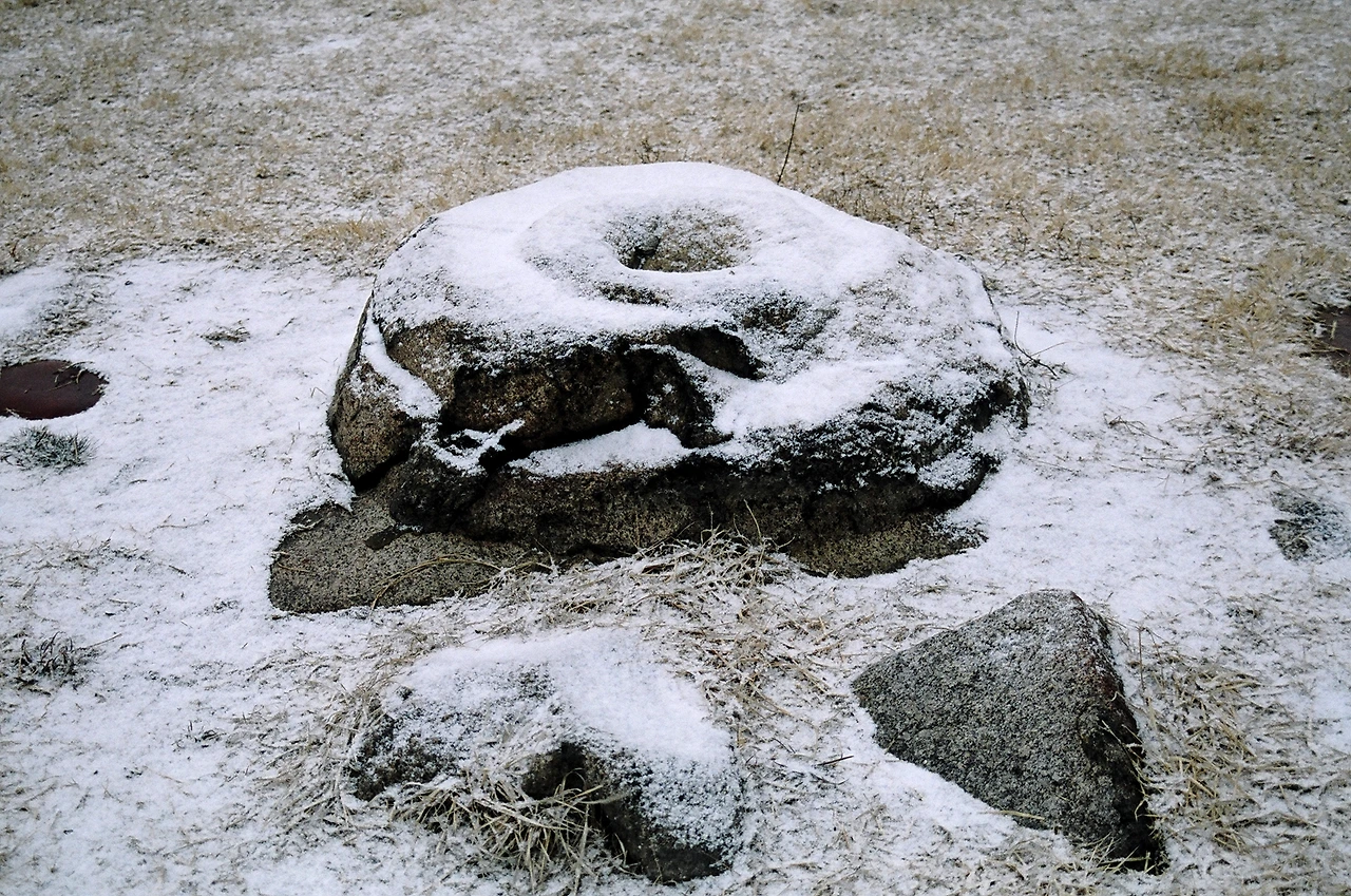 만복사터 석등의 하대석.JPG