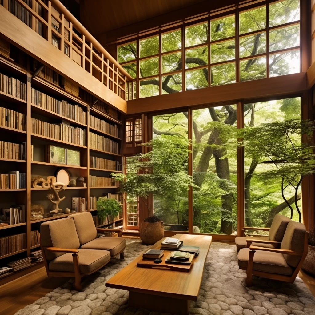 amorfati1566_Traditional_Japanese_Library_House_A_library_house_e401b706-b056-4446-88a6-30b0cc05bc1f.jpeg