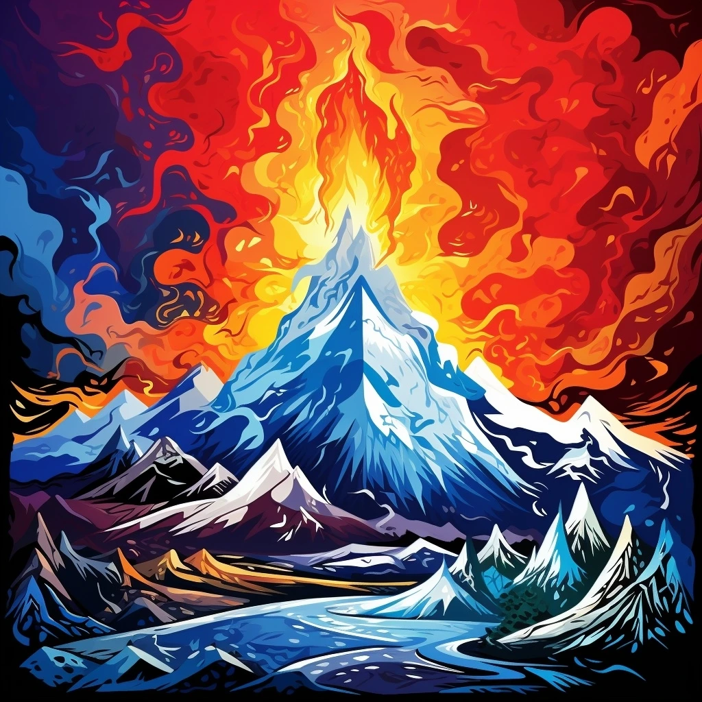 amorfati1566_Fire_and_Ice_Mountain_Contrast_Illustrate_a_dramat_f55bd67b-4ee7-42d7-bcca-3bd9253e64c1.jpeg