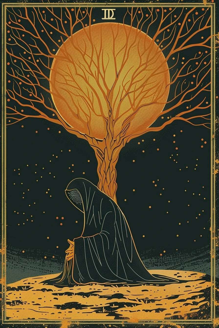 amorfati1566_Tarot_card_Major_Arcana_with_The_Hermit_Dystopia_24d1302a-313e-4651-bd71-b4cad125775f_1.jpeg