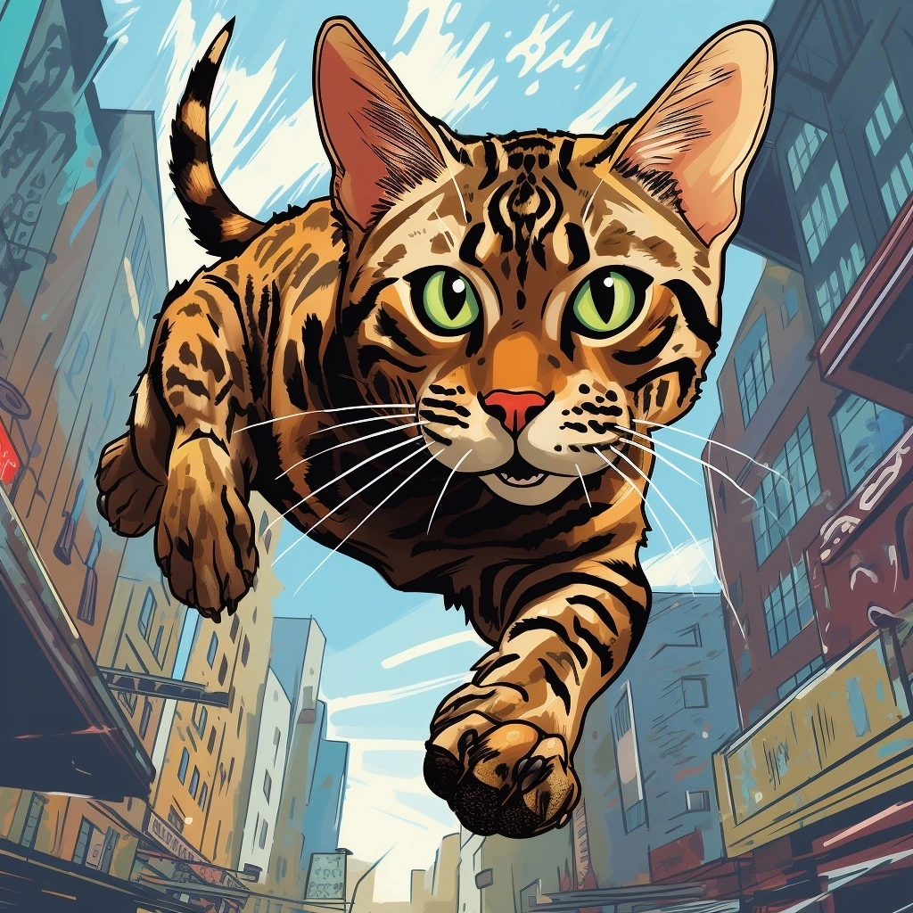amorfati1566_An_adventurous_Bengal_cat_portrayed_in_a_dynamic_c_7b84654a-dbb1-4d3a-9020-467134897bd6.jpeg