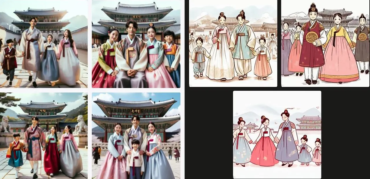 231025  한복가족 비교.JPG