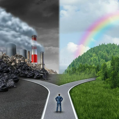 Climate Choice stock illustration_ Illustration of apocalyptic - 53393110.jpeg