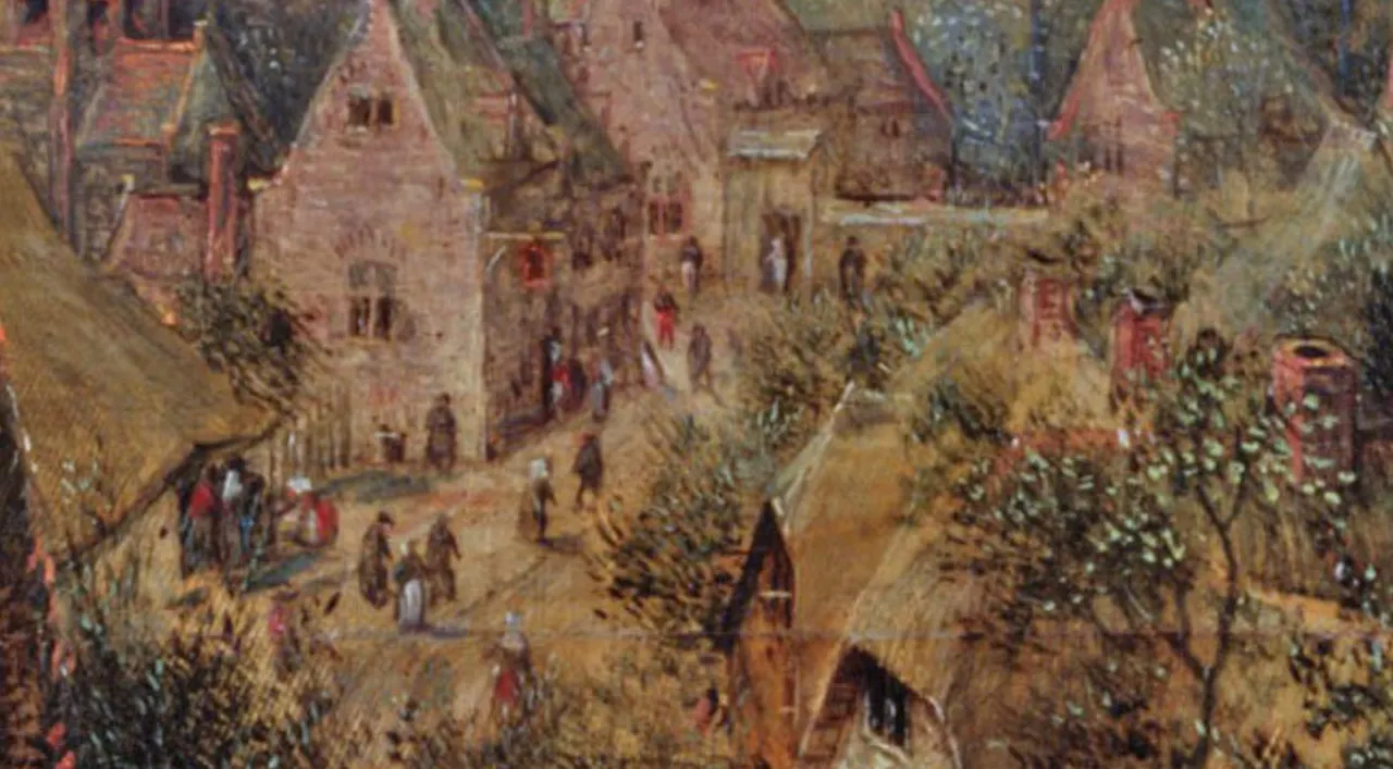 그 풍경속으로 들어가 보면 사람들은 거리에서 분주하게 이동하고, 방문하고, 대화하고 , 심지어 벽에 소변을 보는 남자까지 보이는 매우 평범한 풍경이 또 보입니다..JPG