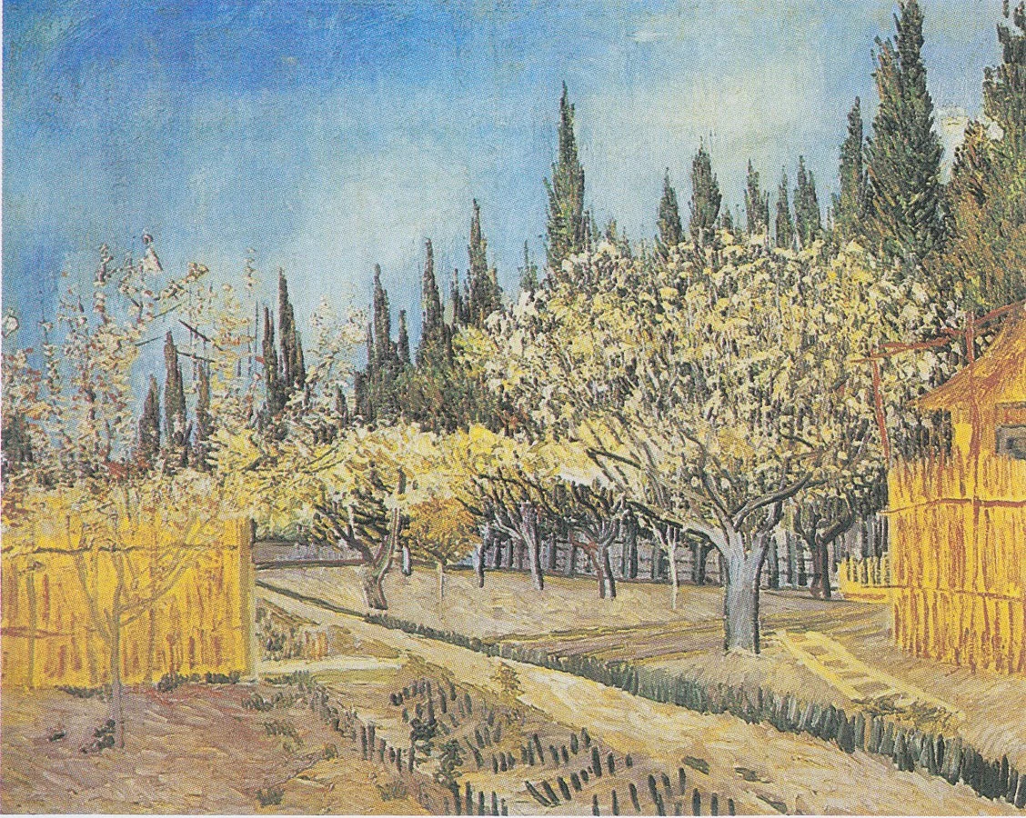 1888 Apr  Flowering orchard, surrounded by cypress.jpeg