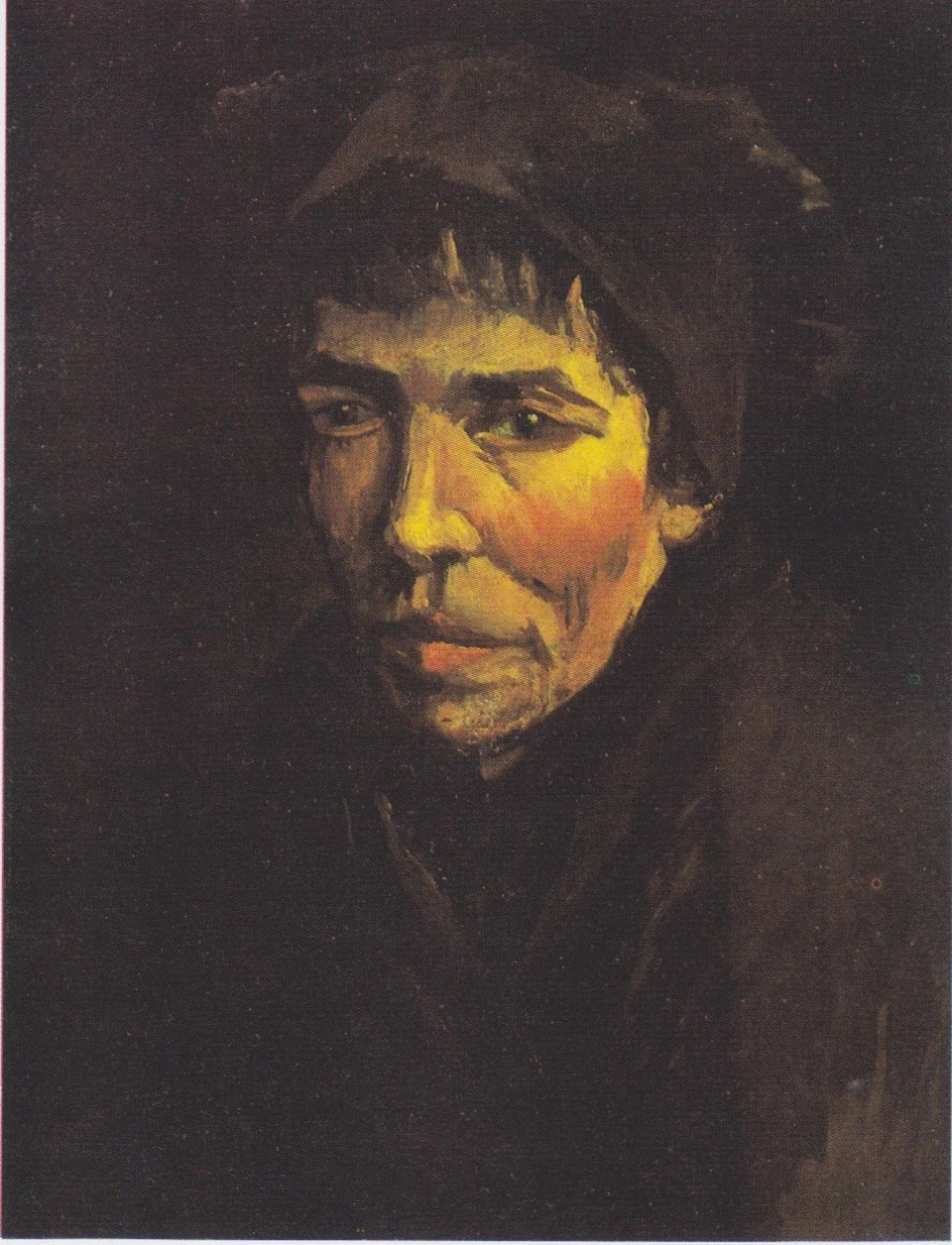 1885 Jan Head of a Peasant Woman with a dark hood.jpeg