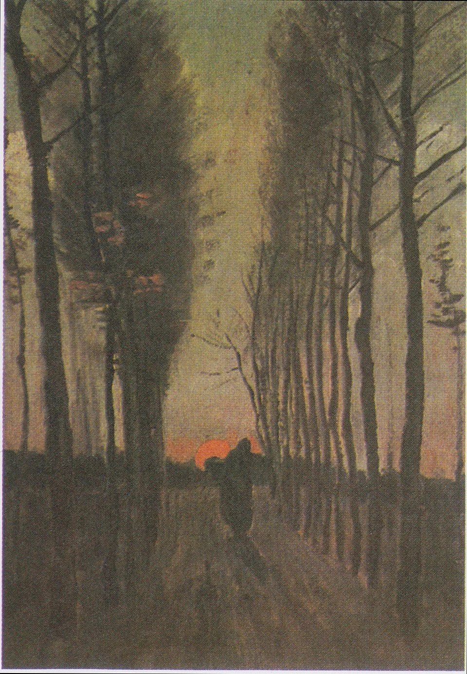 1884 10월 Avenue of Poplars at Sunset .jpeg