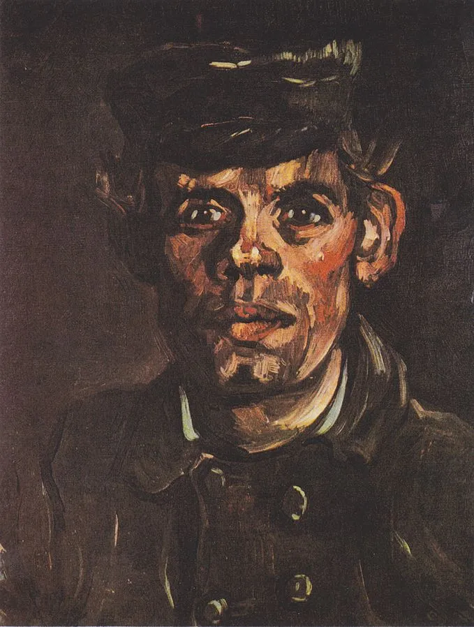 1885 Mar Head of a young peasant with a cap.jpeg