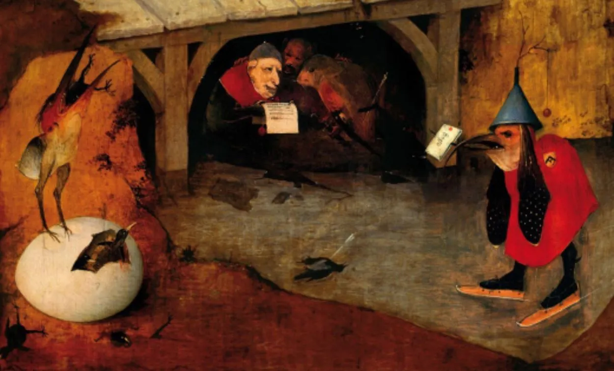 다리아래 알과 숨은 병사, 우체부 새.JPG