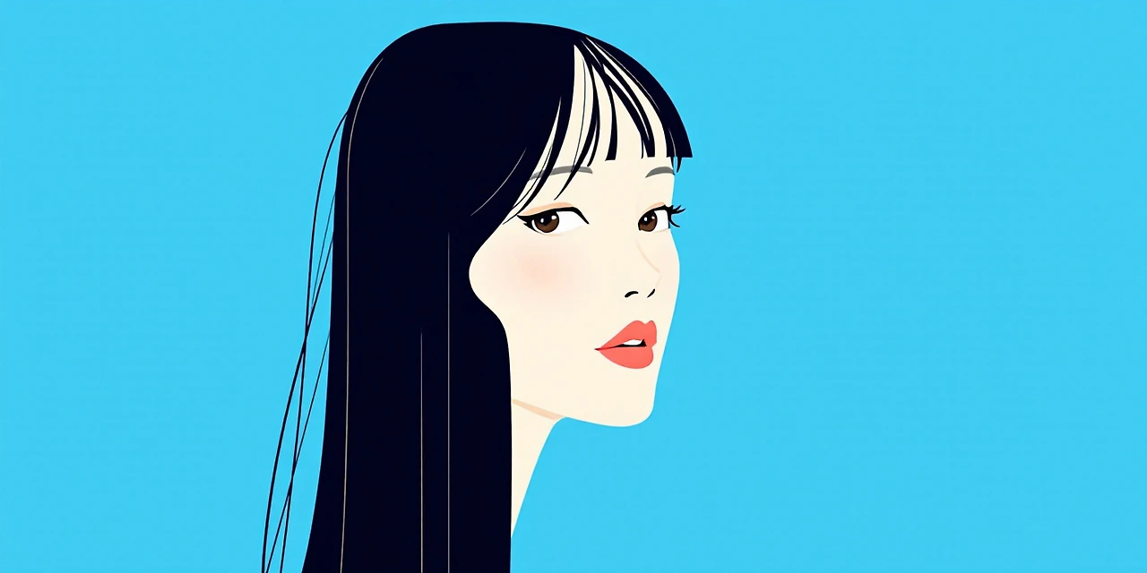 푸른 배경의 여인.jpeg