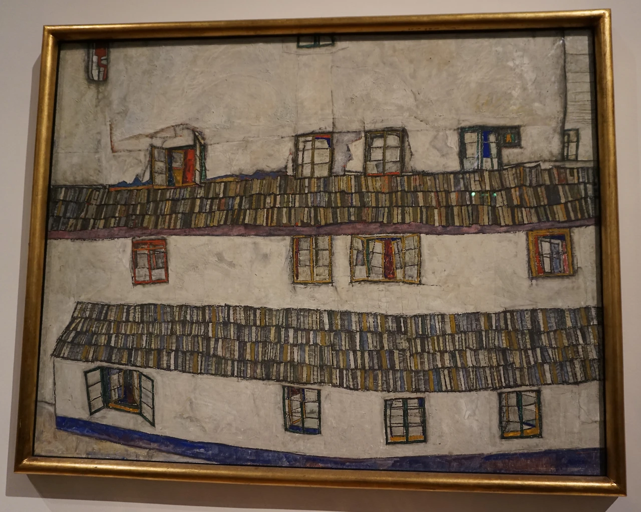 벨베데레 실레 house wall.JPG