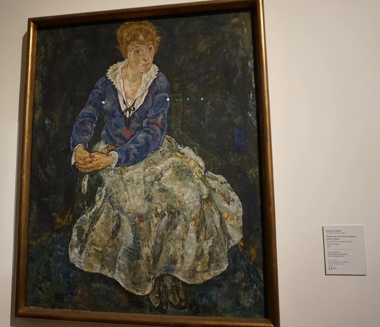 벨베데레 실레 edith sciele 화가 부인.JPG