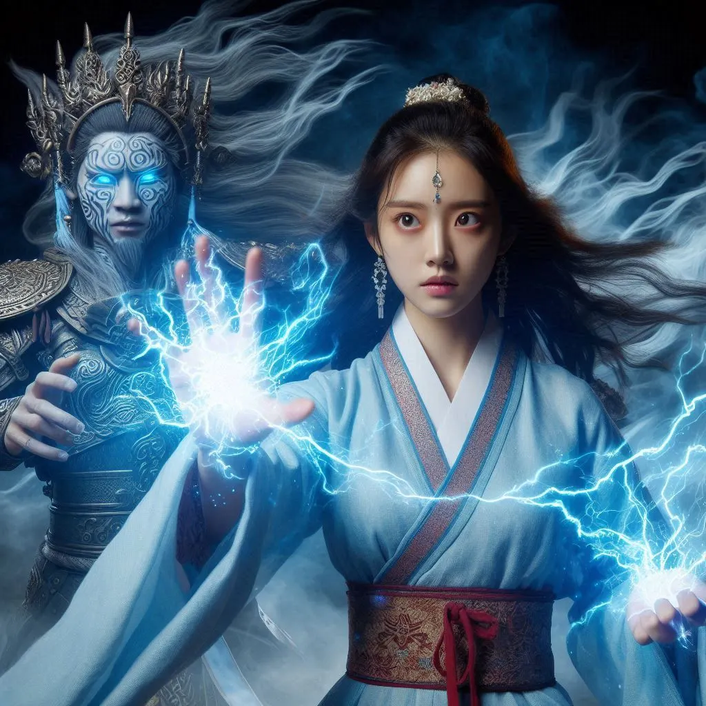 비형랑을 불러내는 미라.jfif