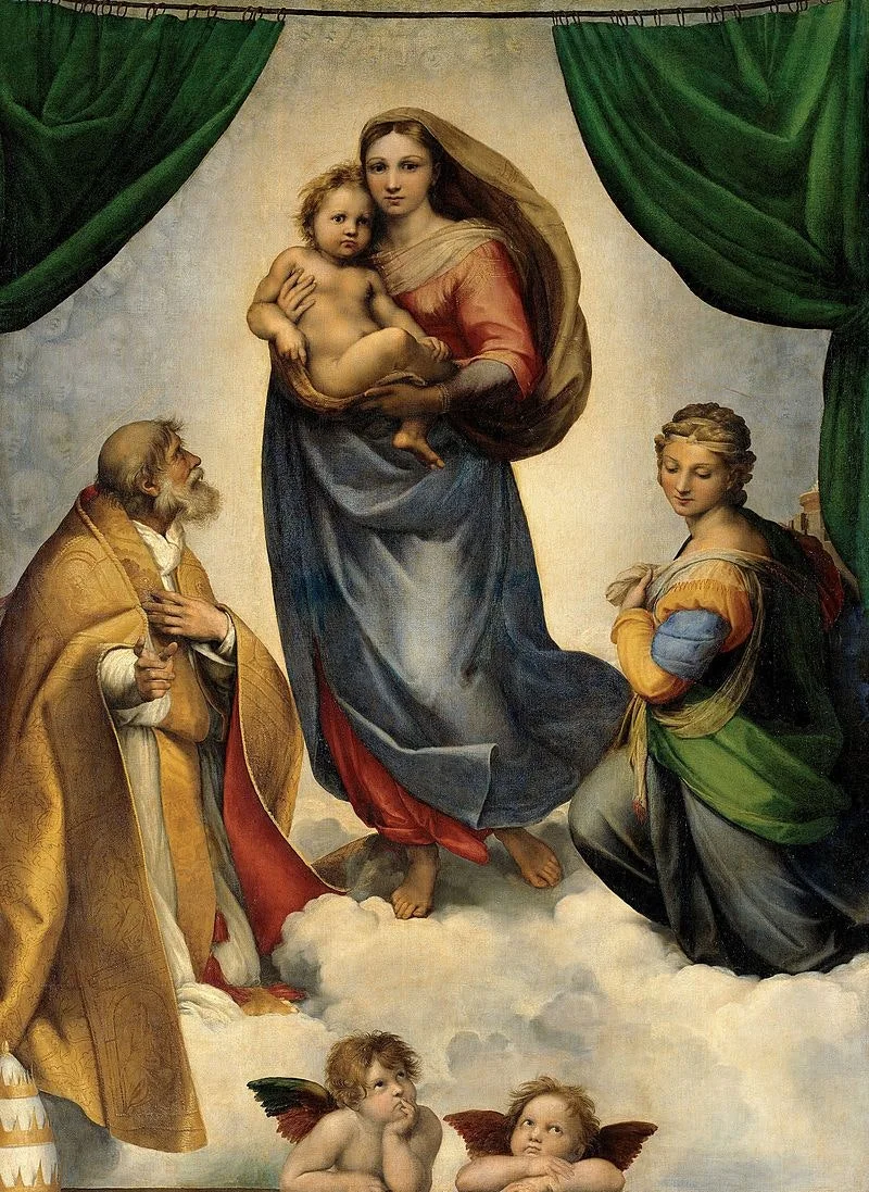 RAFAEL_-_Madonna_Sixtina_(Gem%C3%A4ldegalerie_Alter_Meister,_Dresden,_1513-14._%C3%93l.jpg?type=w966