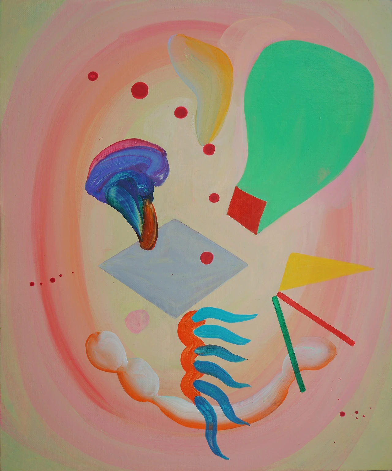 2023년 mother's voice  Acrylic on canvas 455×379mm 2023.JPG