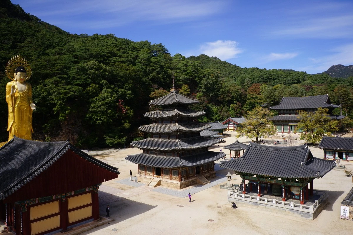 2018-10-11 국보 55 보은 법주사 팔상전 [팔상전항공사진1] [문화재대관] 충청북도문화재연구원.JPG