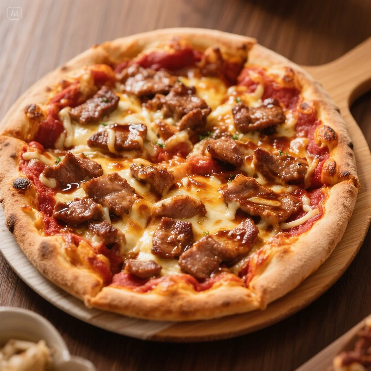 dreamina-2025-08-04-7477-Bulgogi Pizza_ Sweet and salty bulgogi a....jpeg