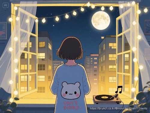 dreamina-2025-07-28-3037-독창적인, 전면창, 창밖으로 서울 도심의 아파트가 보임. 노란색과 하얀 ....jpeg