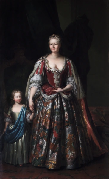 366px-Van_der_Myn_-_Queen_Caroline_with_her_Son_-_Orleans_House_Gallery.png?20190905060505