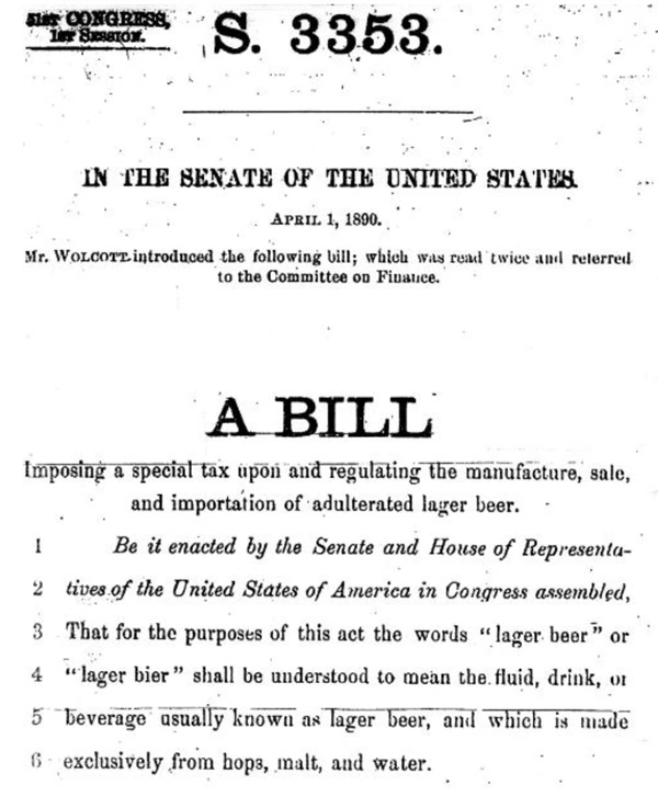 1890년 제정될 뻔 했던 미국 맥주 순수령.jpeg