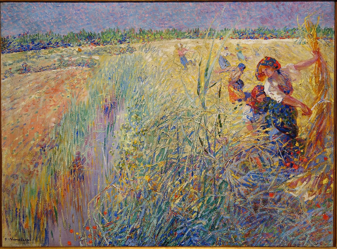 1459px-Harvest_by_Plinio_Nomellini_(1866-1943),_1910-1915,_oil_on_canvas_-_Accademia_Ligustica_di_Belle_Arti_-_DSC02289.jpeg