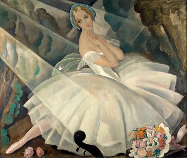 Ulla Poulsen in the ballet Chopiniana by Gerda Wegener in 1927.jpeg