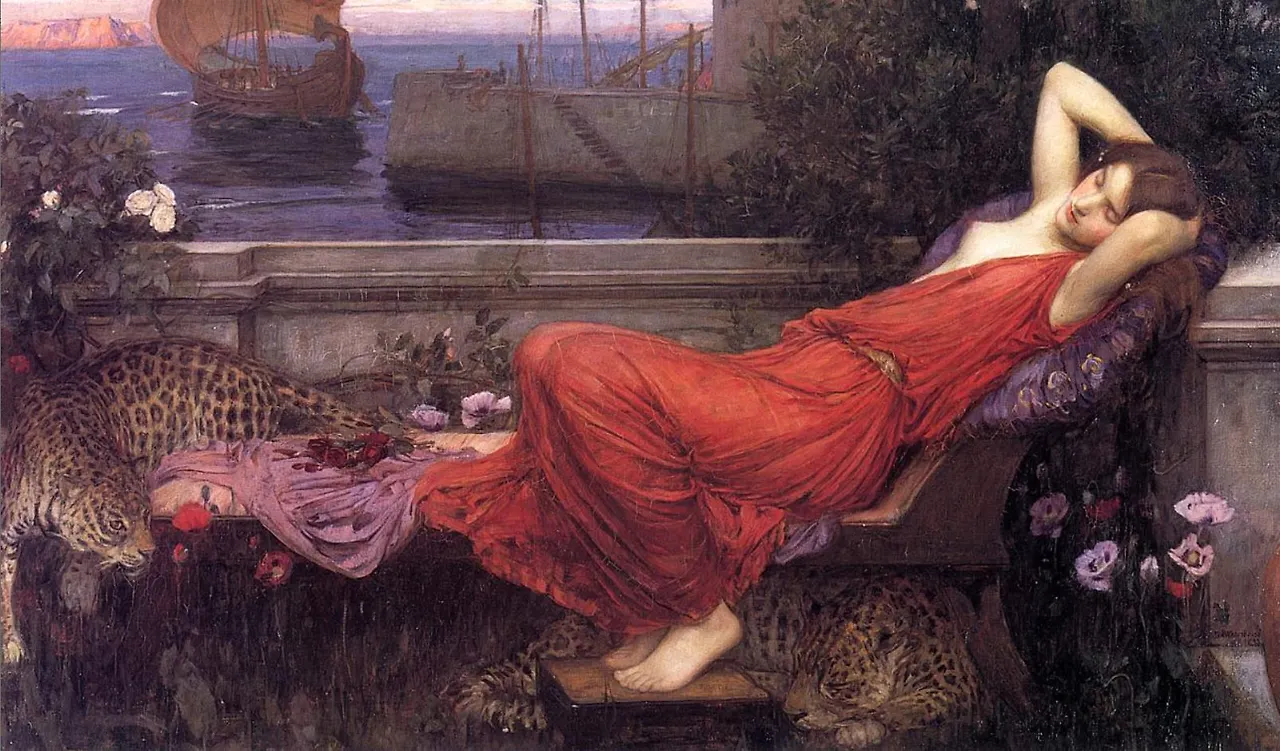 존 윌리엄 워터하우스 아리아드네.JPG