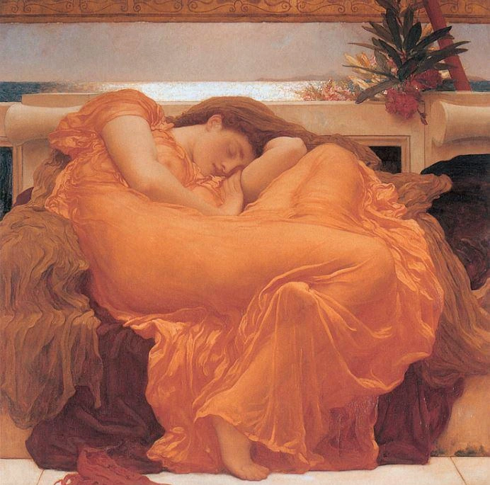 Frederic Leighton , Flaming June 1895.JPG