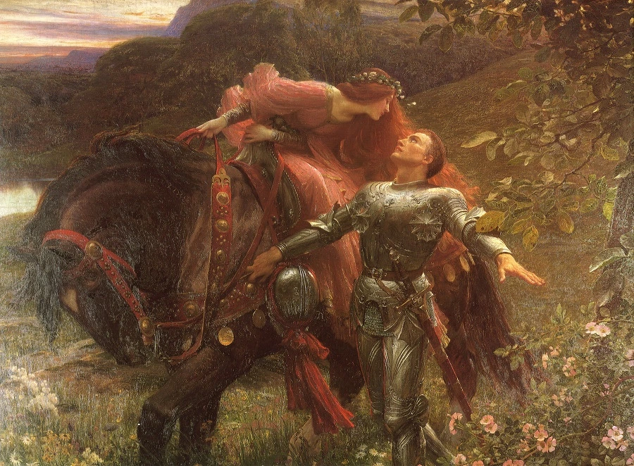 프랭크 딕시, 무자비한 미녀, 1902 Frank Dicksee, La Belle Dame Sans Merci.jfif