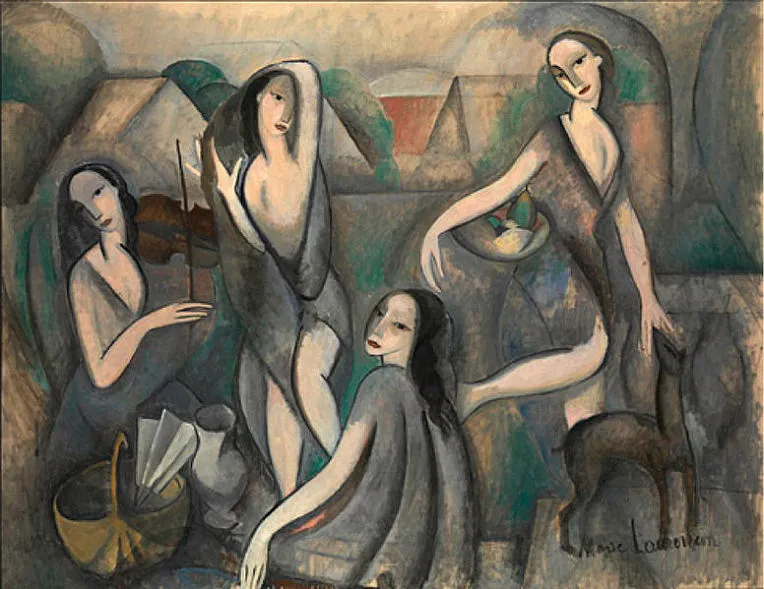 Marie_Laurencin%2C_1910-11%2C_Les_jeunes_filles%2C_Jeune_Femmes_(Young_Girls)%2C_oil_on_canvas%2C_115_x_146_cm%2C_Moderna_Museet%2C_Stockholm.jpg